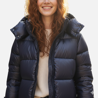 Isabella | Women's Quilted Hooded Puffer Jacket