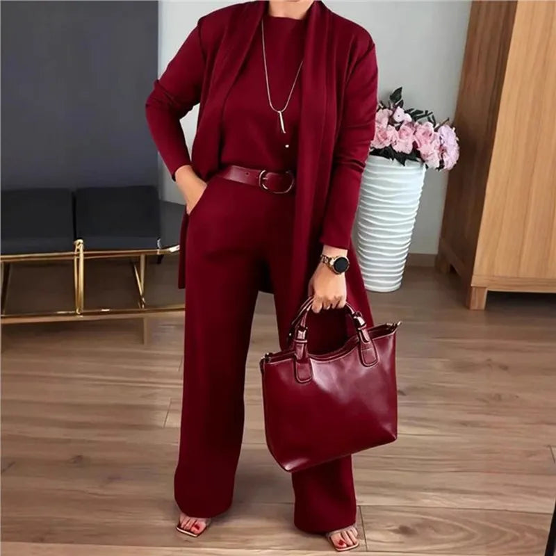Jacqueline | Women's Professional Shawl-Collar Pantsuit