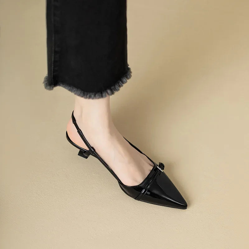 Jane | Women's Orthpedic Summer Kitten Heels