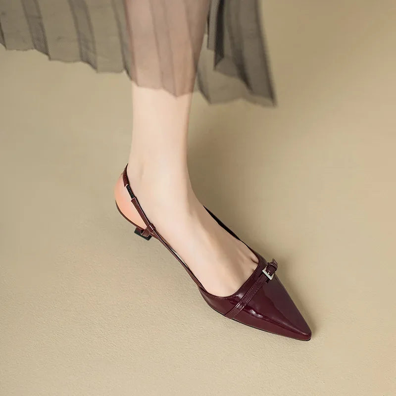 Jane | Women's Orthpedic Summer Kitten Heels