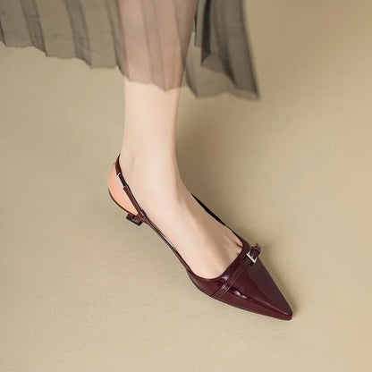 Jane | Women's Orthpedic Summer Kitten Heels