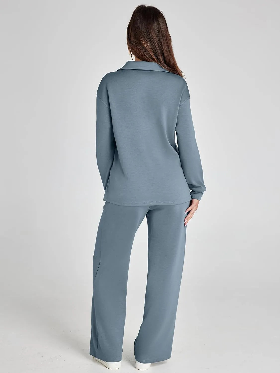 Julie | Women's Casual Comfort Long Sleeve Two Piece Set