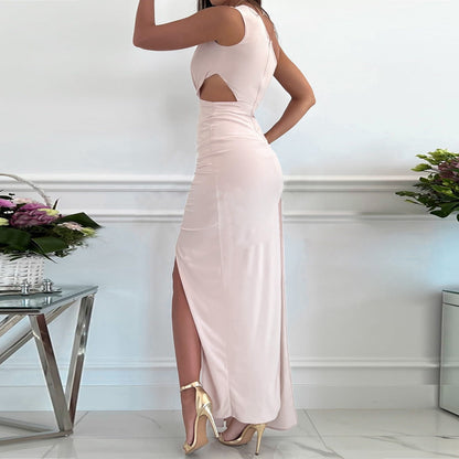 Lola | Women's Draped One-Shoulder Evening Dress