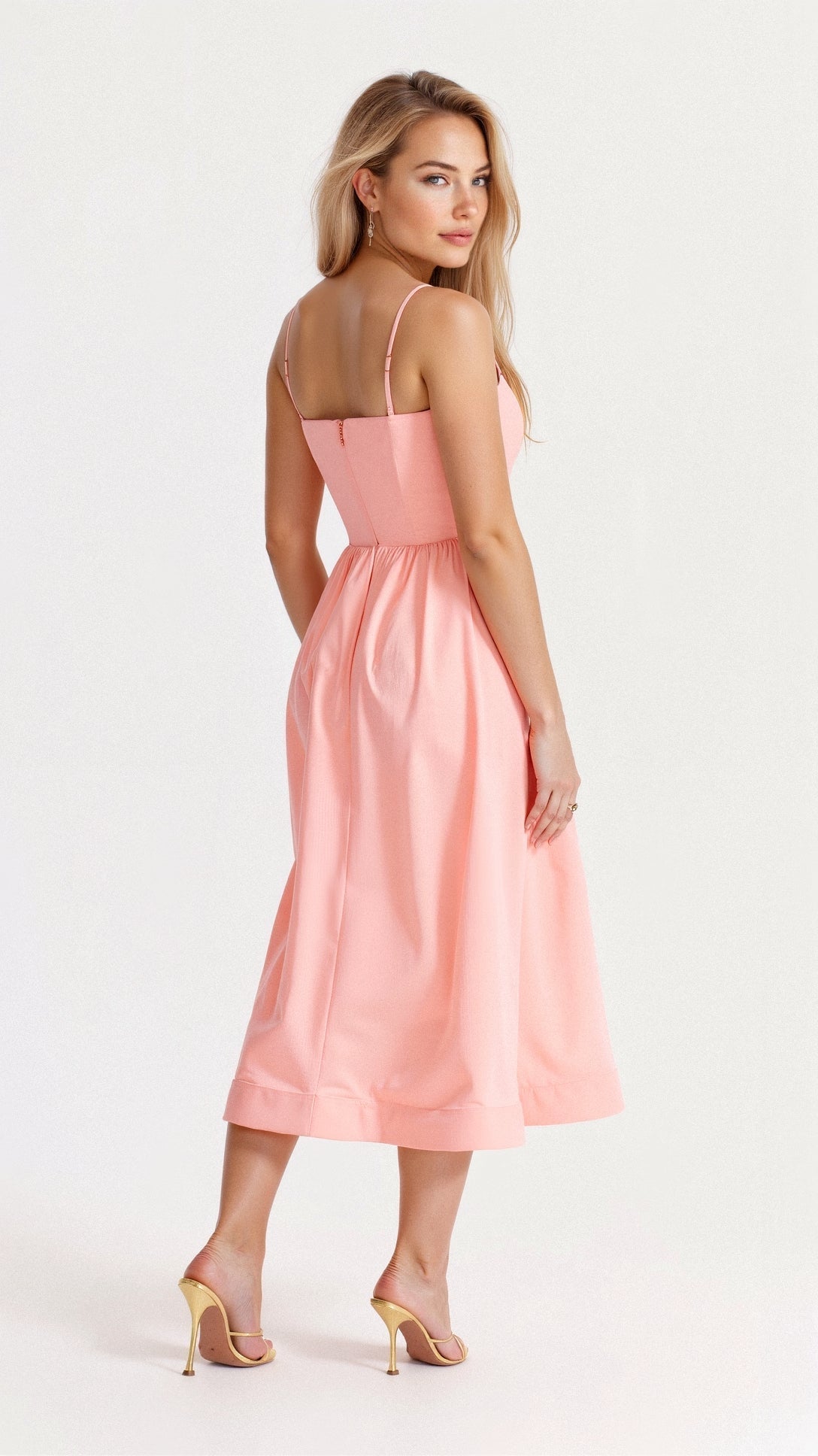 Paula | Women's Classic Spaghetti Strap A-line Dress