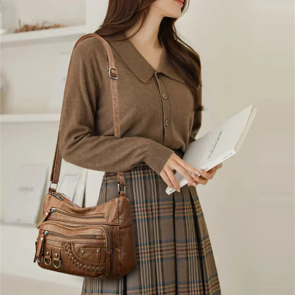 Piper | Women's Timeless Multi-Layer Crossbody Bag