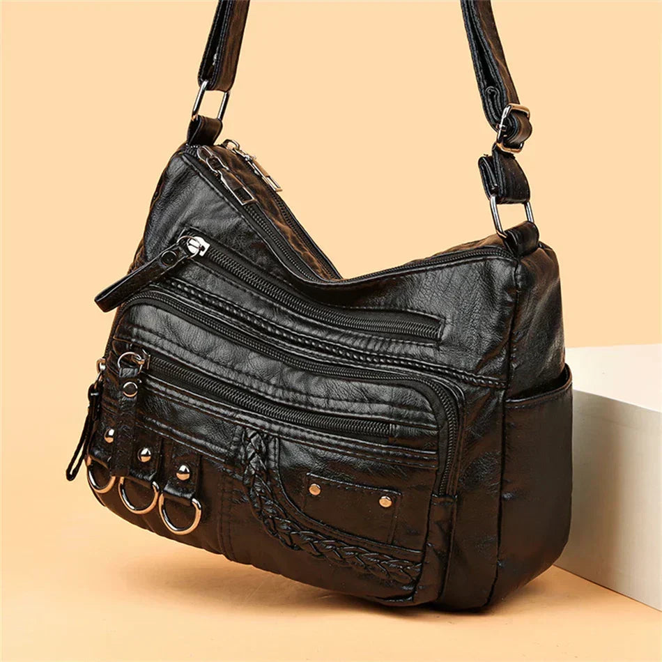 Piper | Women's Timeless Multi-Layer Crossbody Bag