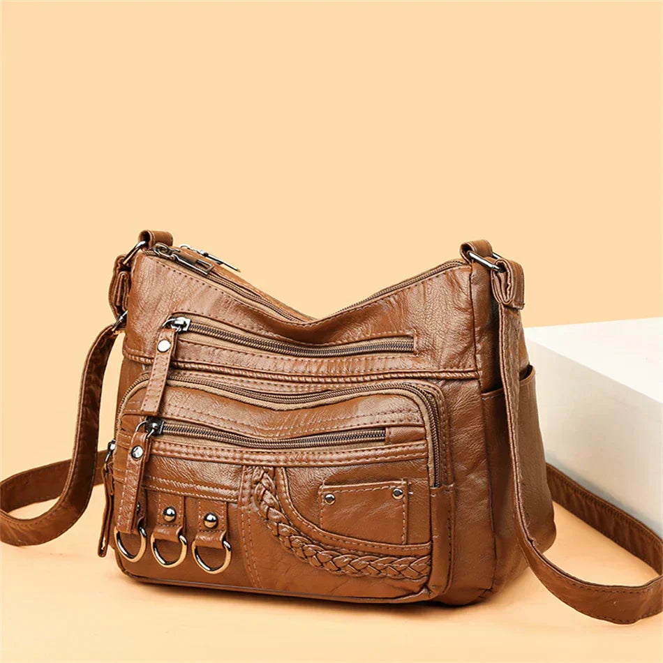 Piper | Women's Timeless Multi-Layer Crossbody Bag