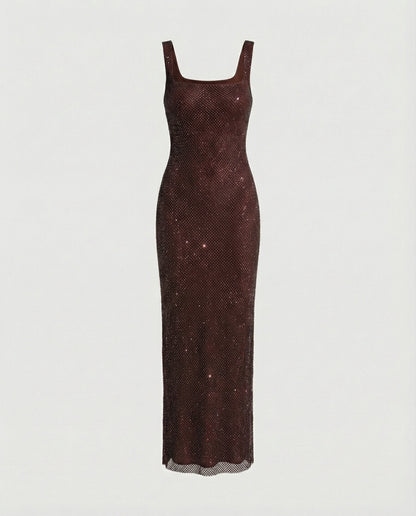 Lina | Women's Sleeveless Bodycon Maxi Dress