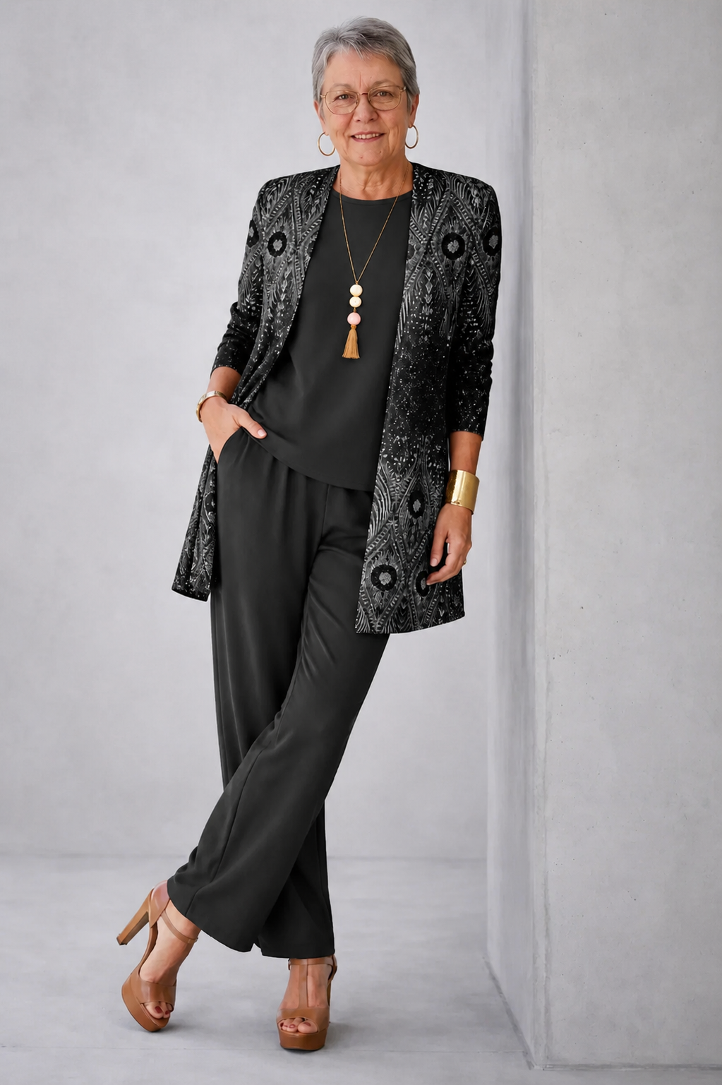 Rebecca | Women's Classic Elegance Three-Piece Set