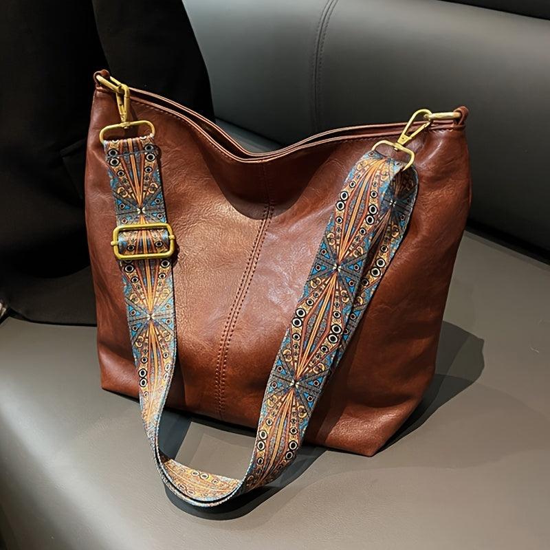 Samantha | Women's Spacious Patterned Shoulder Bag