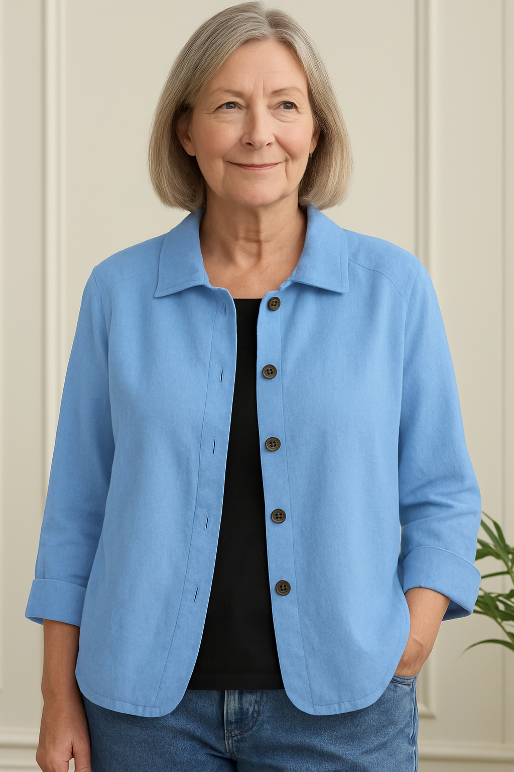 Sarah | Women's Lighweight Transitional jacket with Buttons