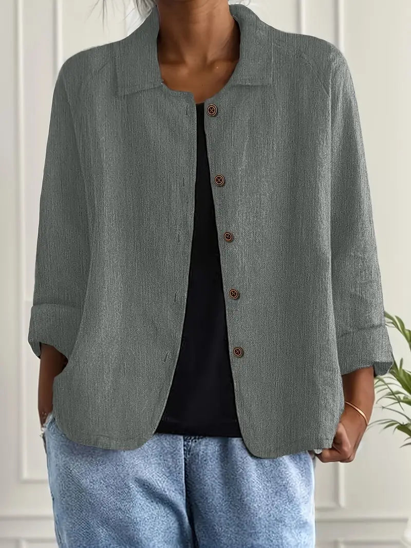 Sarah | Women's Lighweight Transitional jacket with Buttons