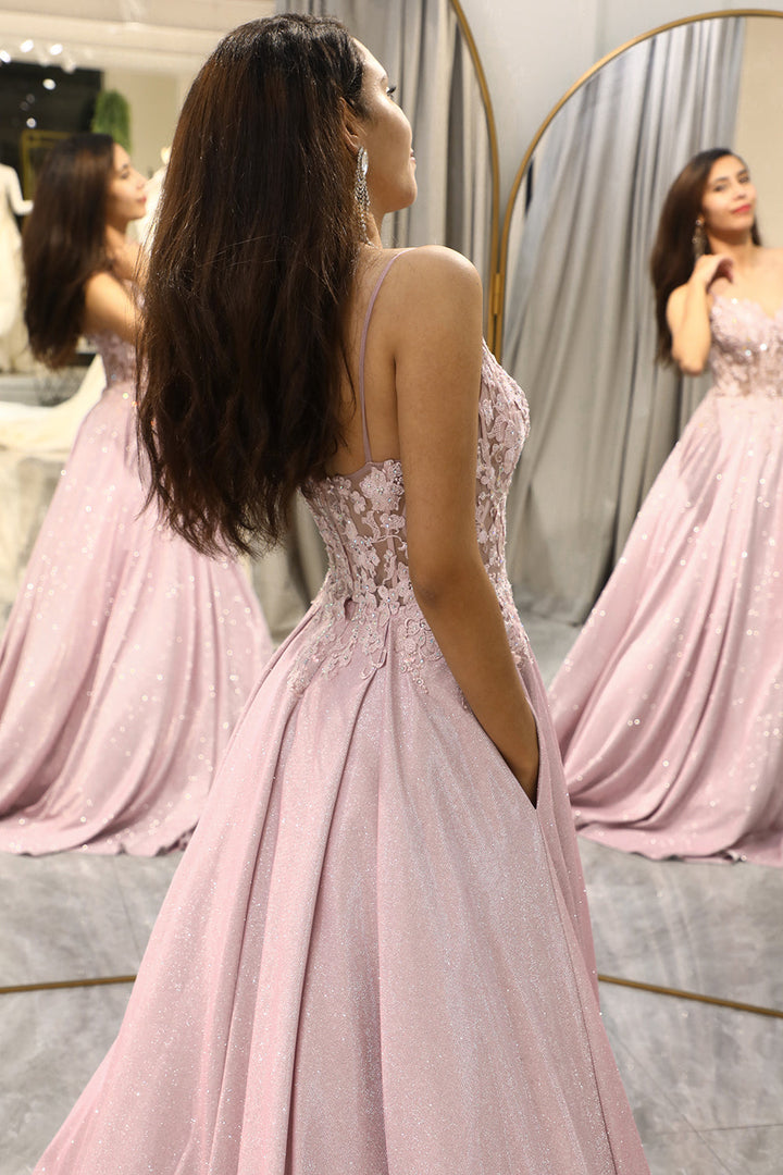 Sofia | Women's Wedding Guest A-Line Maxi Dress