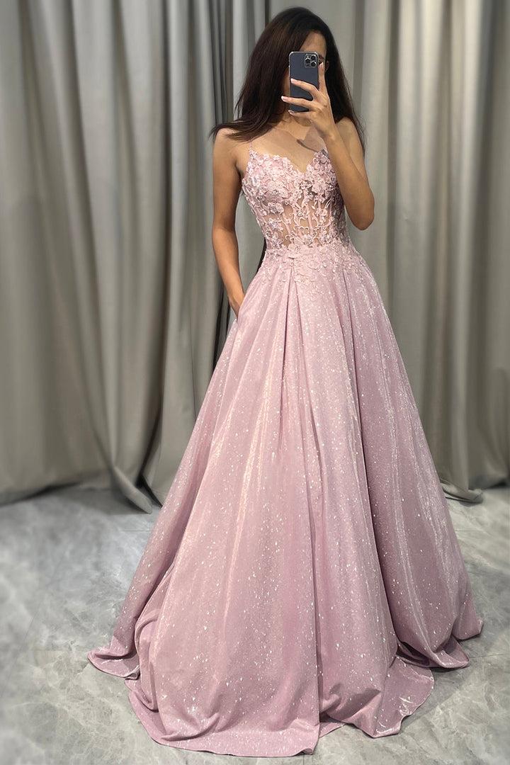 Sofia | Women's Wedding Guest A-Line Maxi Dress