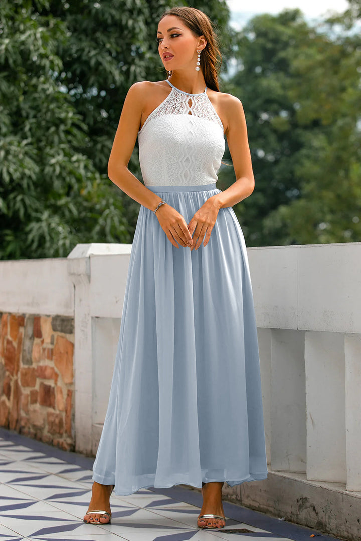 Nora | Women's Summer Contrast Bodice Maxi Dress