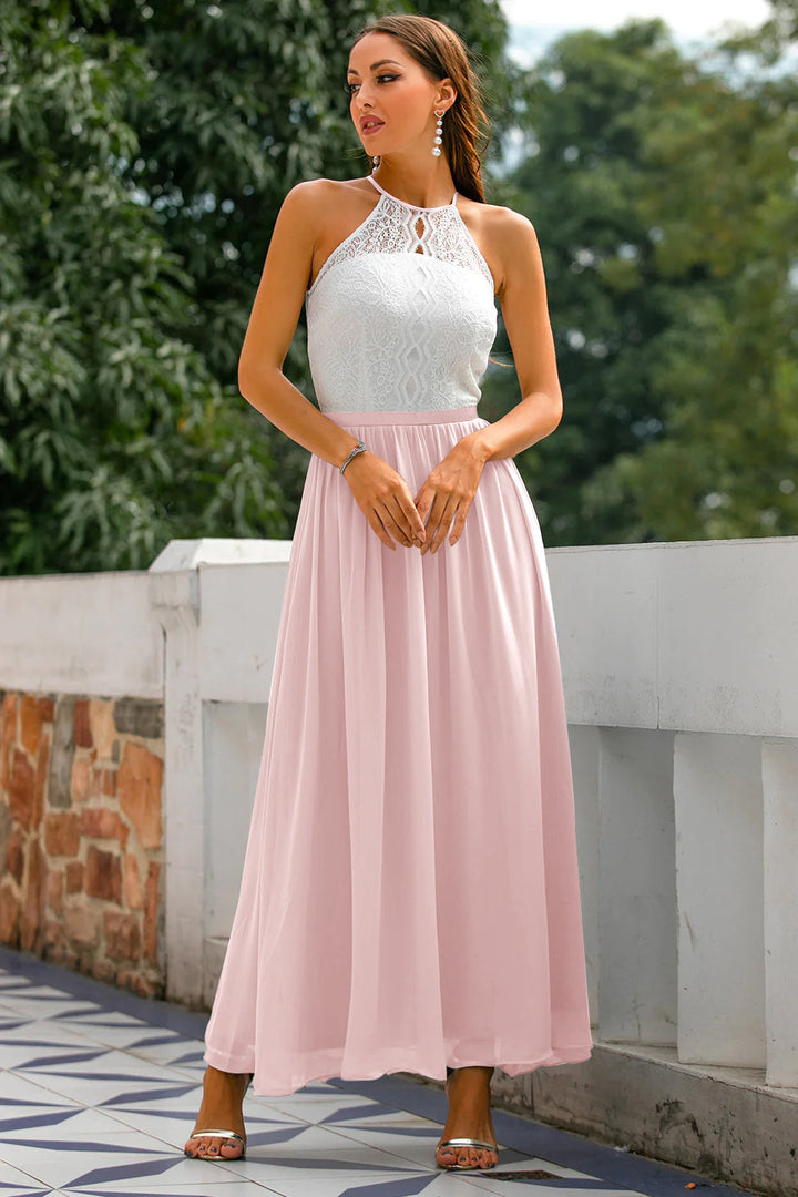 Nora | Women's Summer Contrast Bodice Maxi Dress