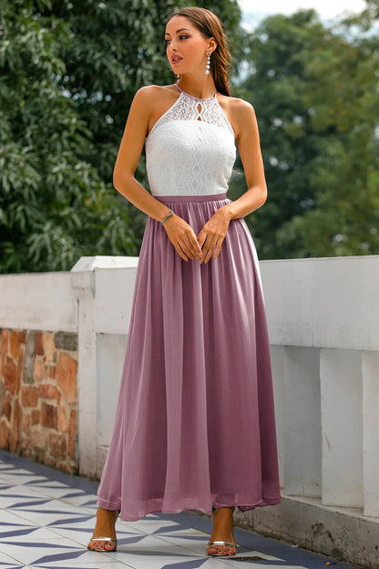 Nora | Women's Summer Contrast Bodice Maxi Dress